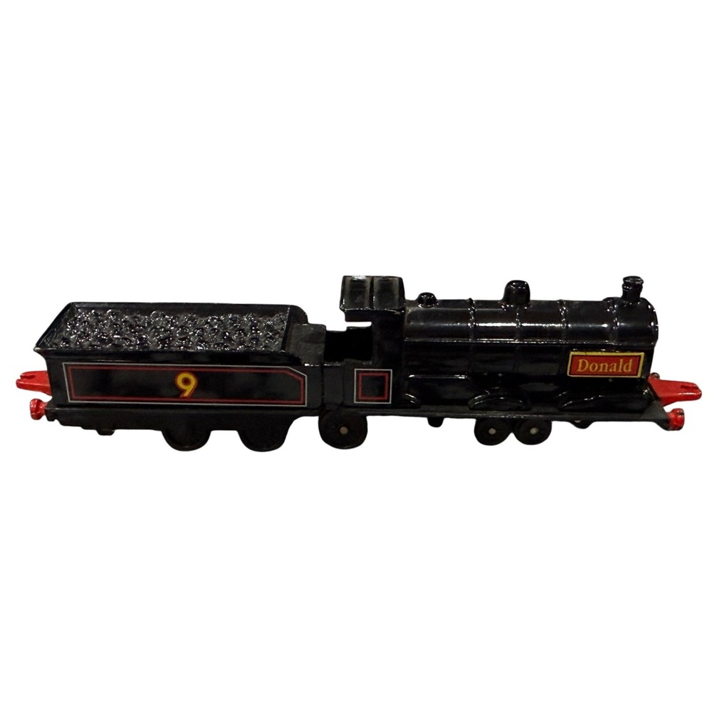 Thomas The Tank Engine Donald No. 9 Ertl Die Cast Train 1992 Gullane Vintage - Picture 6 of 11